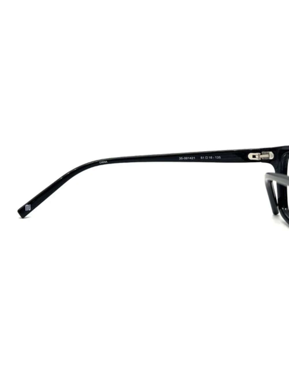 Muse 35-001421 Black Cat Eye Authentic Eyeglass Frames 51-16-135